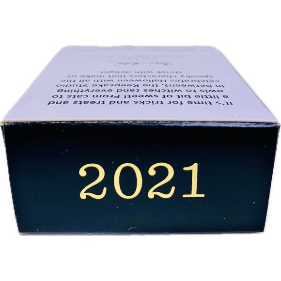 Hallmark CARAMEL APPLE CUTIE MINIATURE Keepsake Halloween Ornament 2021 NIB - Picture 5 of 8